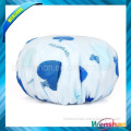 Double thickening absorent shower cap